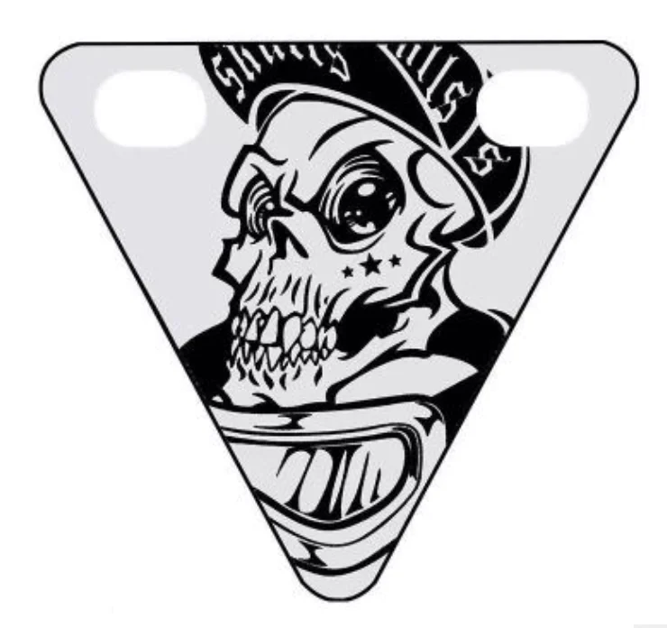 
warning triangle bicycle keep distance safe warning sign bike parts warning reflector 