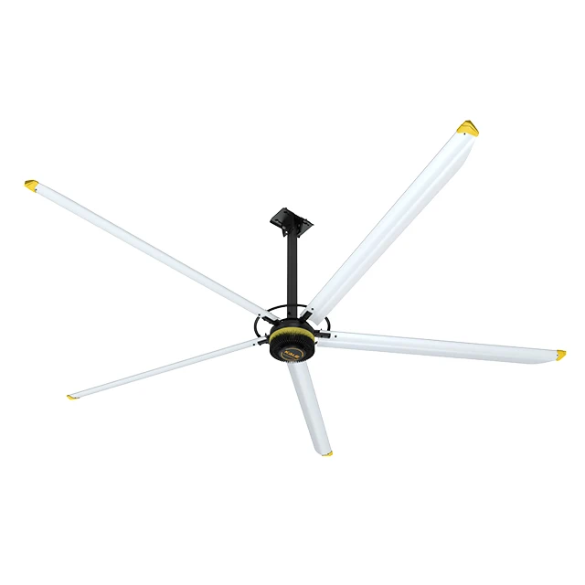 KALE FANS 24ft 1.5KW HVLS Industrial Large Ceiling Fan for Warehouse