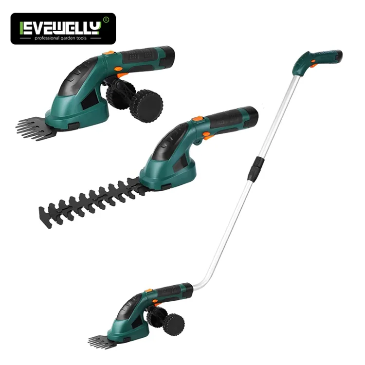 3.6V  Electric Hand Held Battery Powered Rechargeable Cordless Grass Shear Shrubber Handheld Hedge Trimmer
