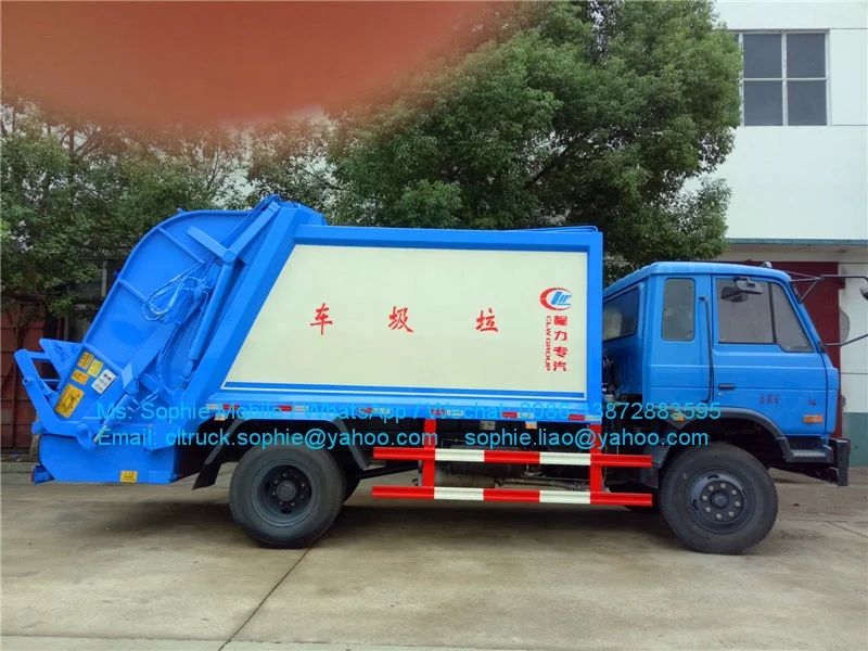 Brand New China Compactor Garbage truck garbage compactor recycling truck for sale in Dubai