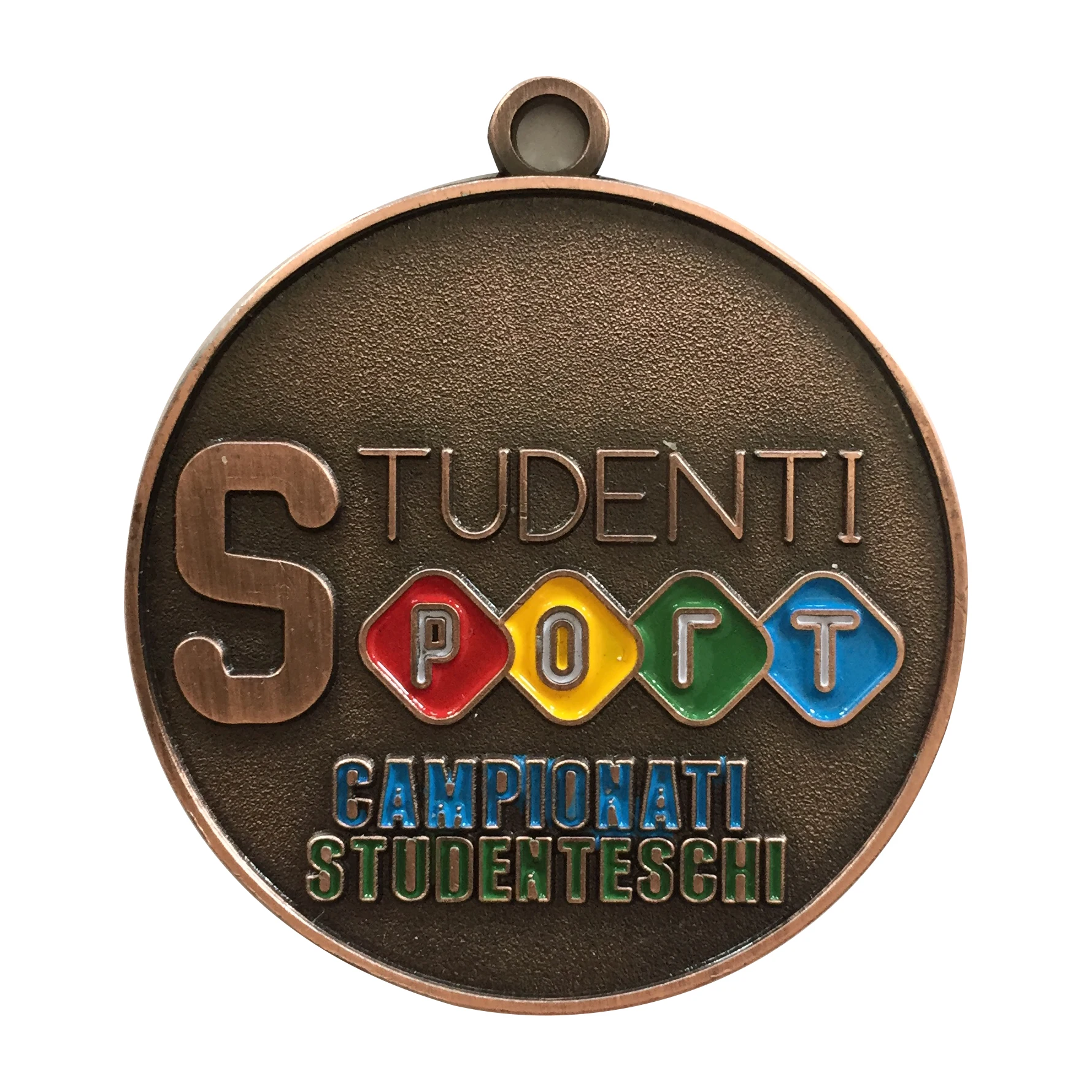 Custom blank metal running finisher medal