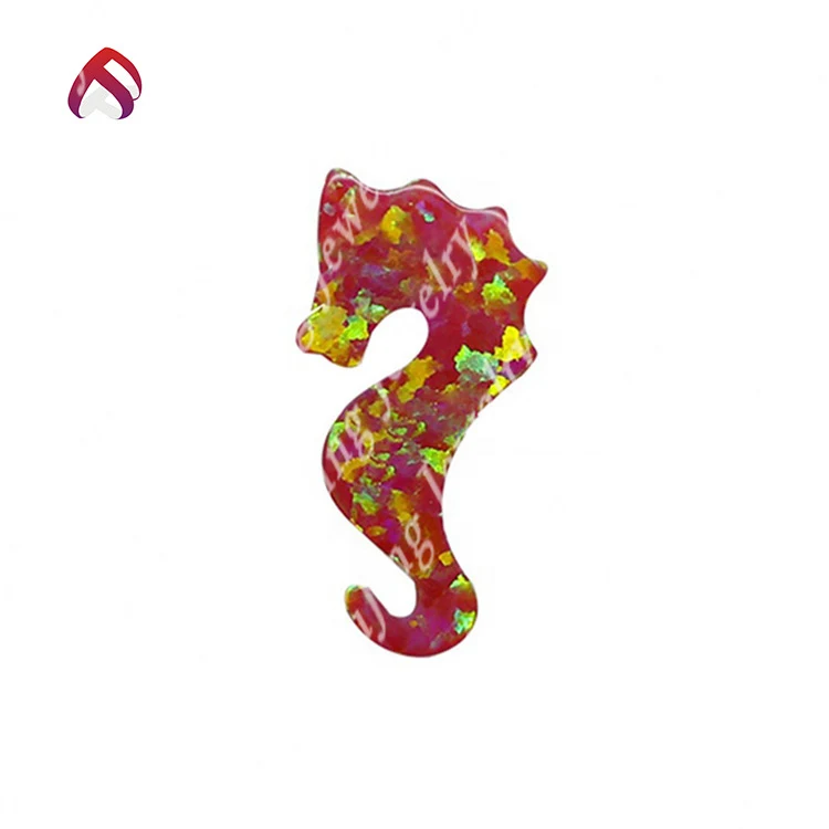 Top Quality Tooth Accessories Heart Cabochon Flat Back Teeth Gems Opal Opal Tooth Gem