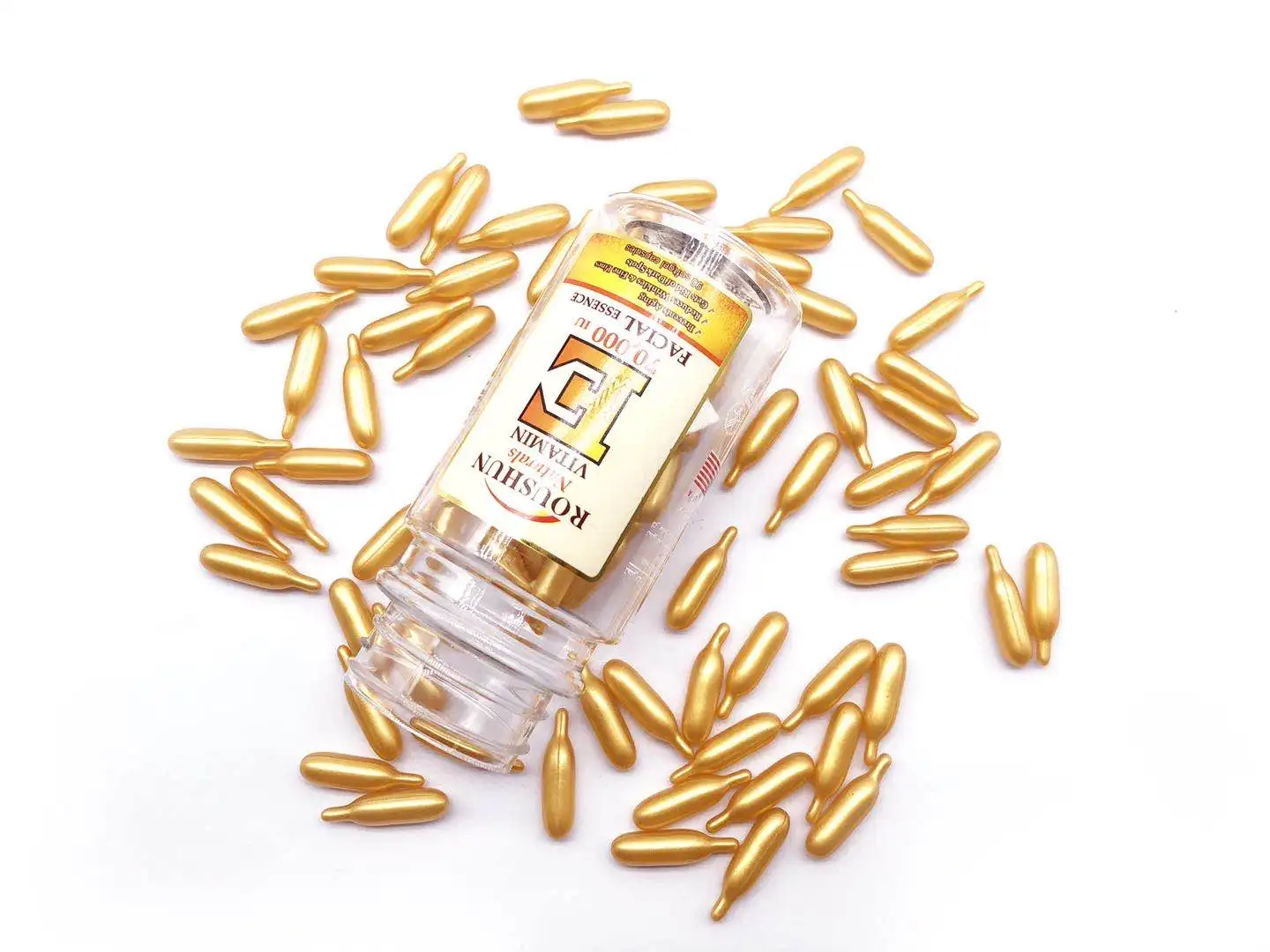 Anti-aging Vitamin C, E and collagen Serum Capsule for Skin Care vitamin e capsules