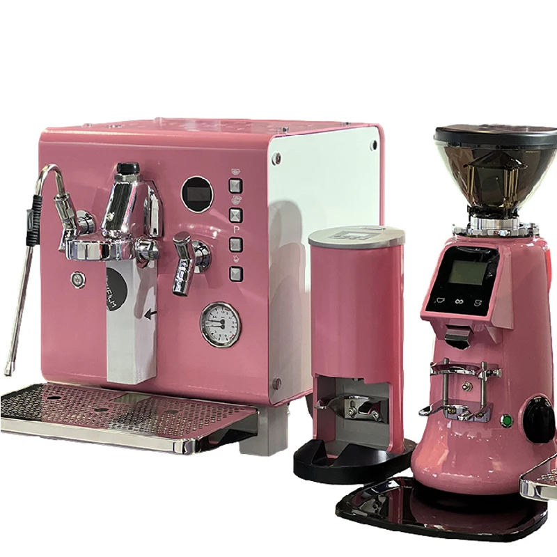 Коммерческая Кофеварка Expresso чайная машина с автоматическим вспенивателем молока и пивоваренной головкой E61 для кофейного бизнеса