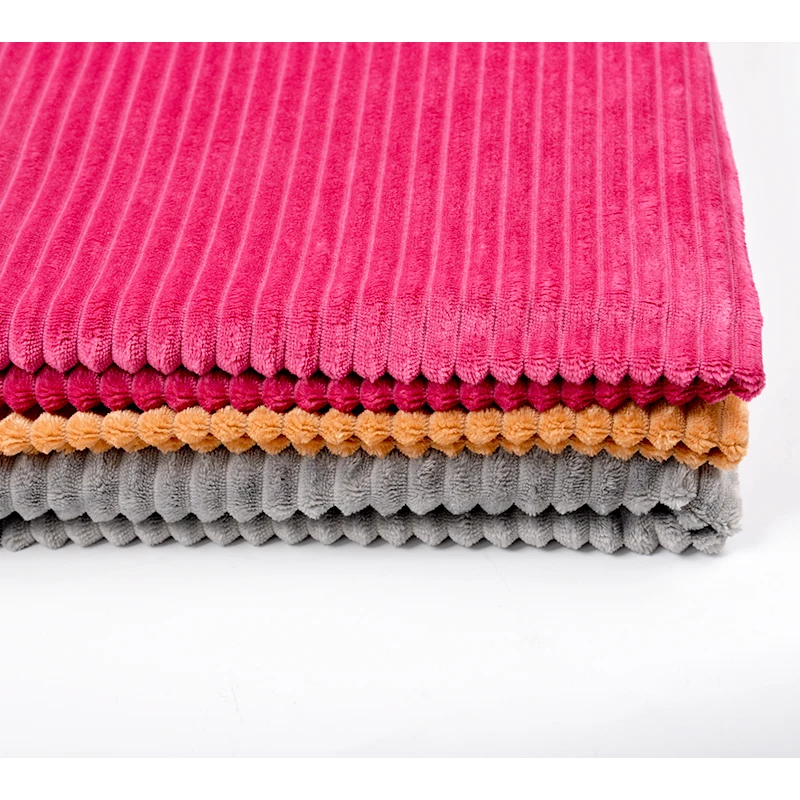 Factory Direct Sale Latest High Quality Waterproof Sofa Cover Velvet Corduroy Upholstery Fabric