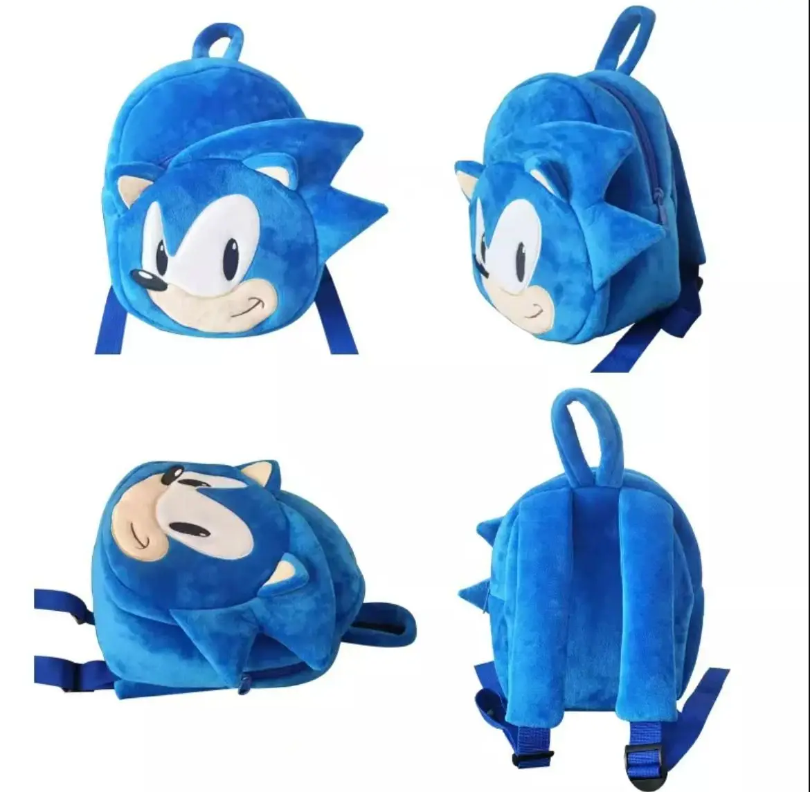 Мультфильм Детские рюкзаки Sonic плюшевые игрушки Аниме Фигурка другие детская школьная сумка