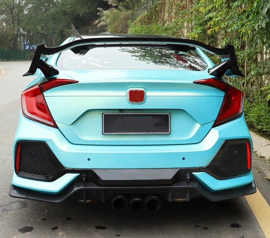  Детали кузова Civic Typer передний бампер и задний в сборе для 10-го