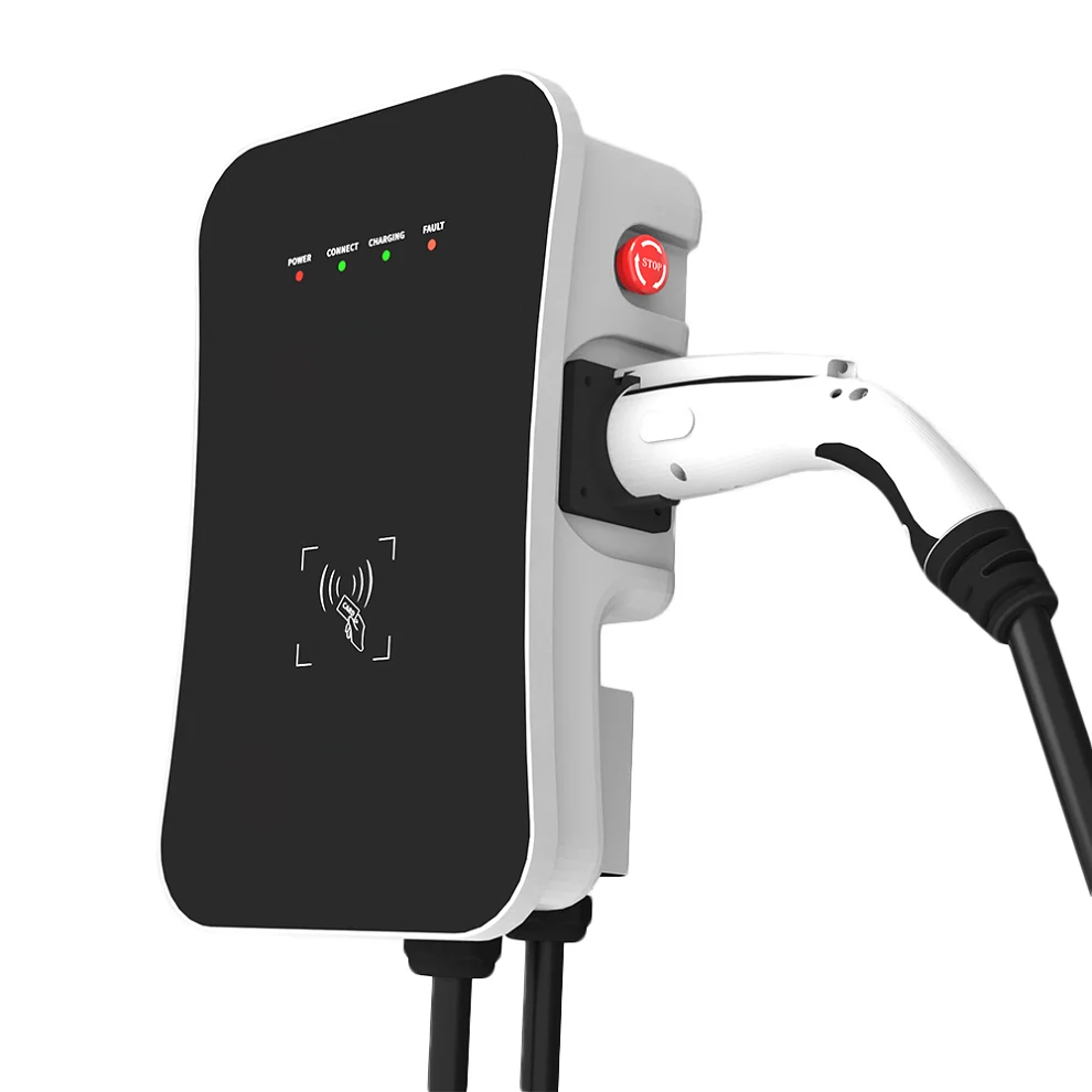 WEEYU OEM Smart Fast EV Charger Point for Electric Car with Wifi Connection