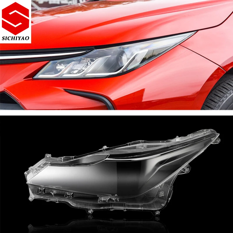 For Toyota corolla 2019-2021 Headlamp Lens Cover Lamp Headlight Glass Cover