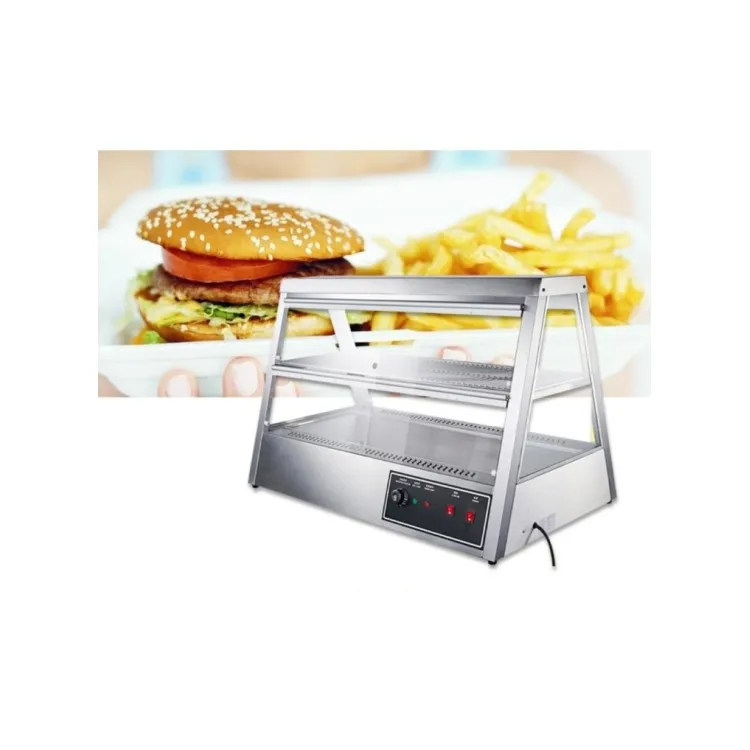 Catering Equipment Countertop hot food warmer Showcase beautiful food warmer display