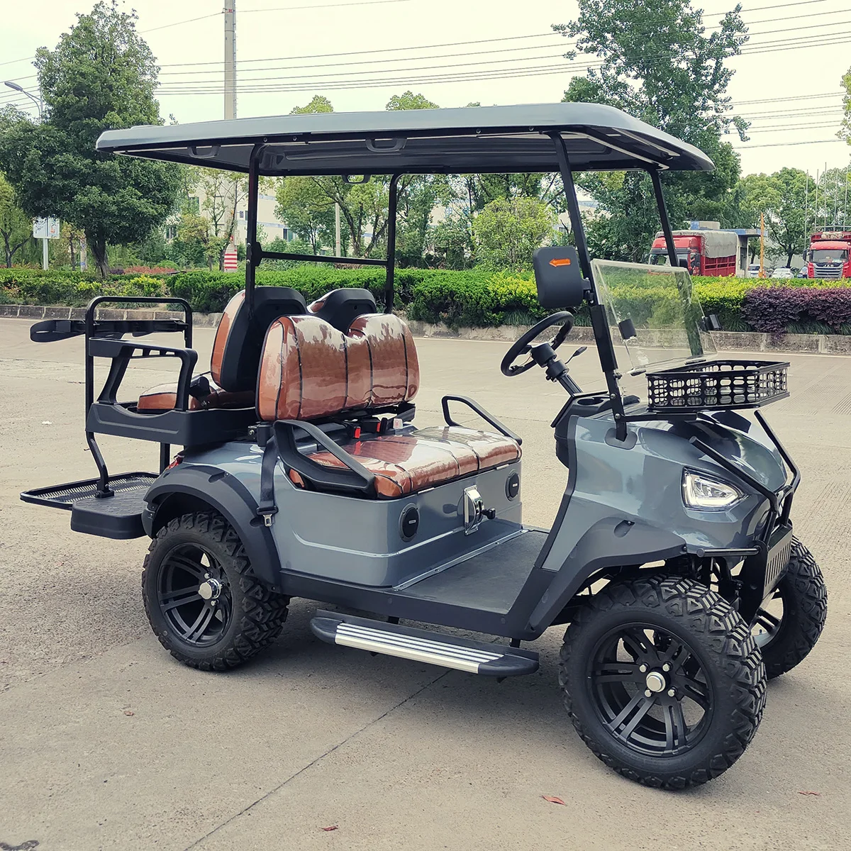 4-Seater Gas Club Car Golf Cart Off Road fuel engine Fast Speed Buggy