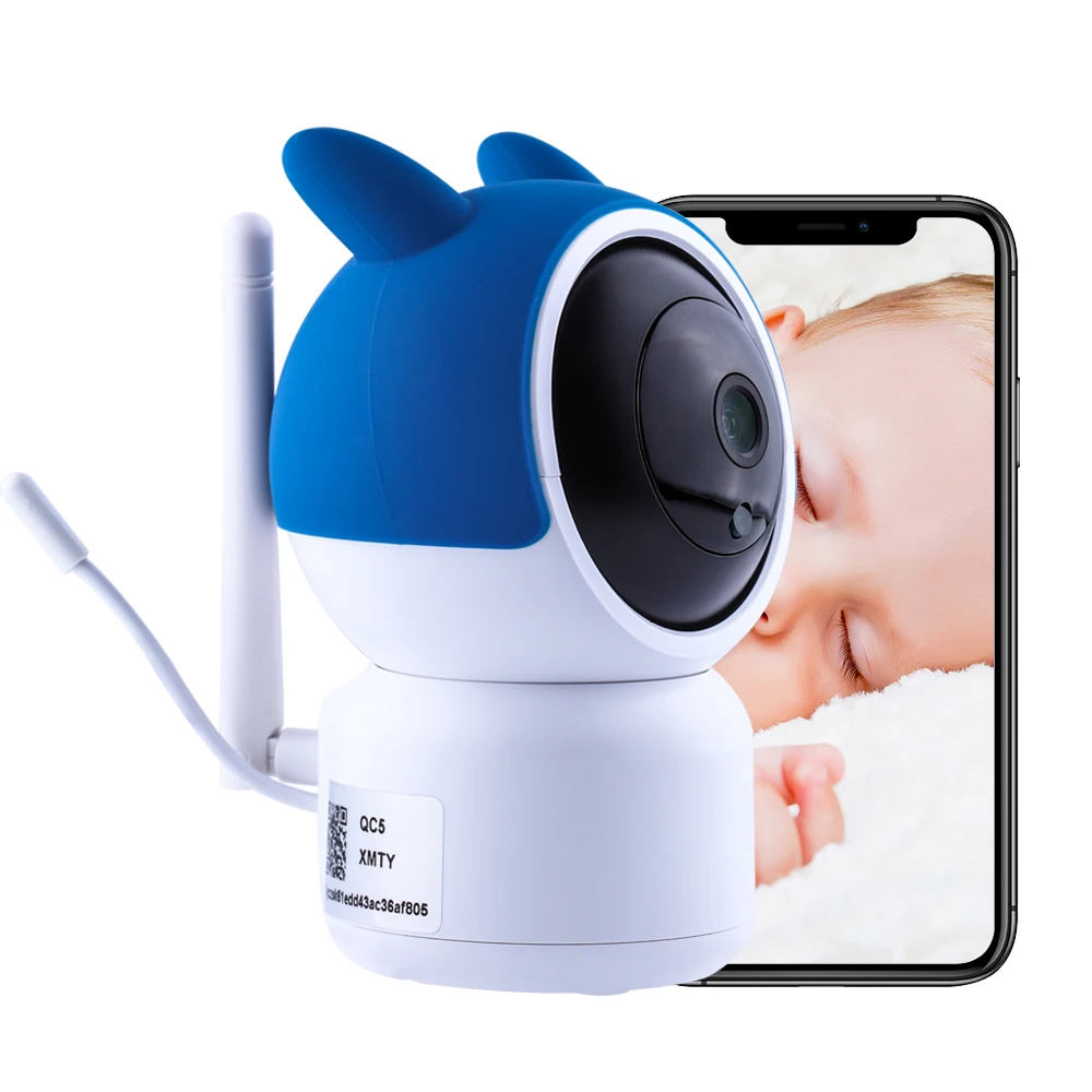 Home security wifi 2022 Real time Monitoring Two Way Audio Night Vision Sound Detection Camera 1080 baby monitor