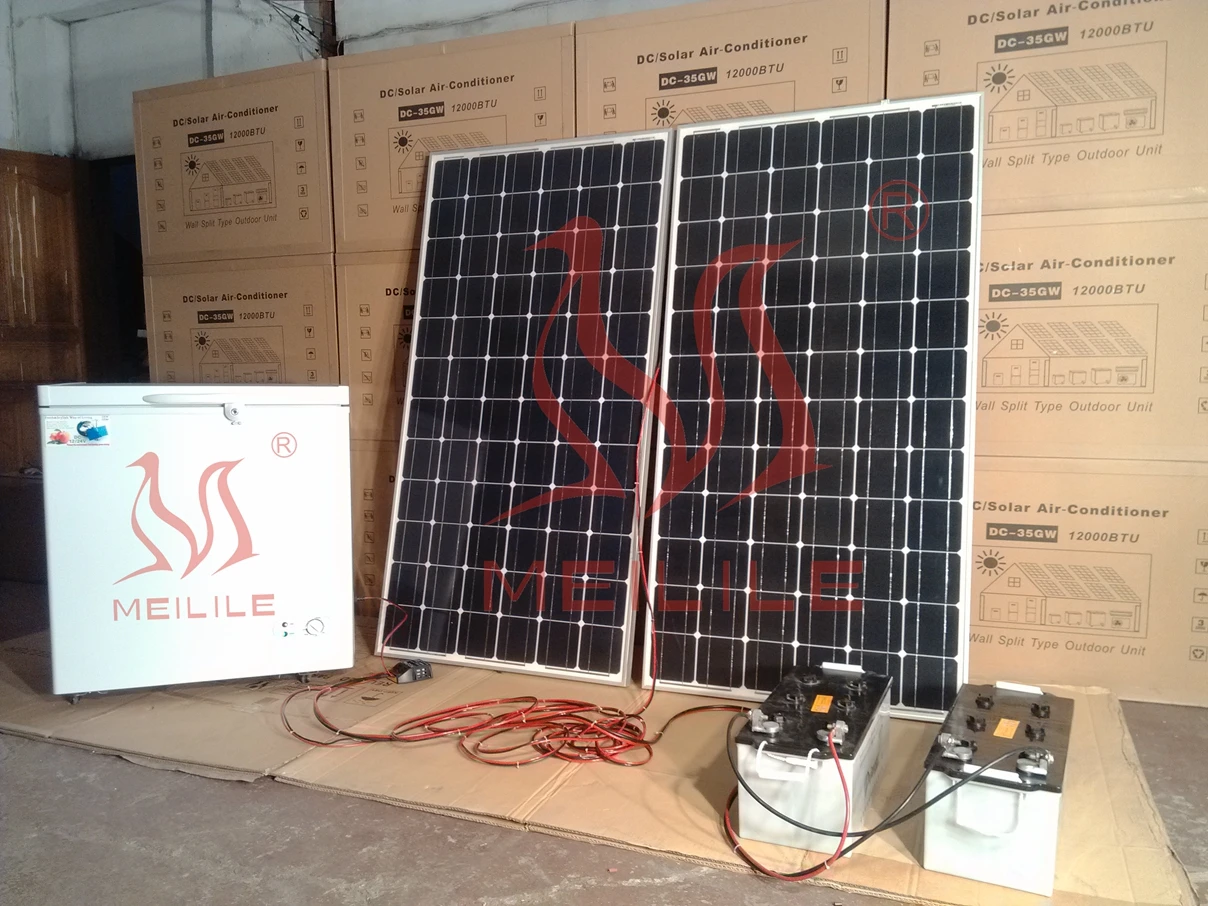 Meilile BD-315 DC12V 24V Solar Deep Freezer off grid chest freezer