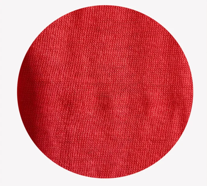 Knitted Organic Jersey 100% Hemp Fabric For Sportswear pure hemp jersey eco friendly hemp blanket t-shirt fabric