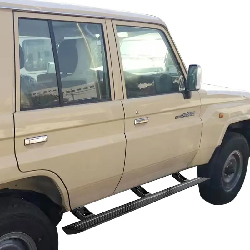 Factory Aluminium Alloy Electric Side Steps Support APP Smart Power Running Boards For TOYOTA  LC70 Land cruiser LC 70