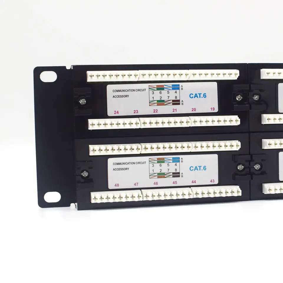 24 порта UTP Cat6