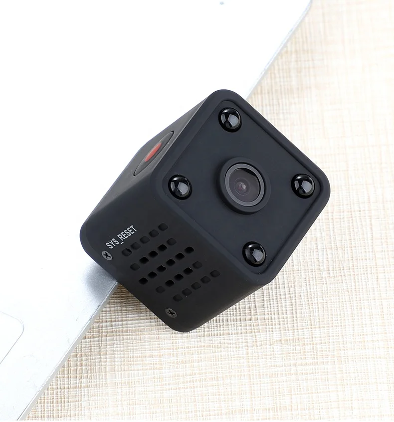 
Mini Spy Hidden Camera HD 1080P Portable Small Nanny Surveillance Magnetic Security with Night Vision 