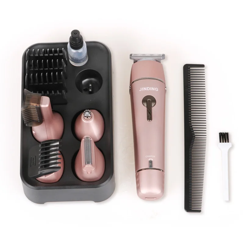 
Multifunctional Professional Baber Equipment 5 in 1 Electric Nose Hair Trimmer 