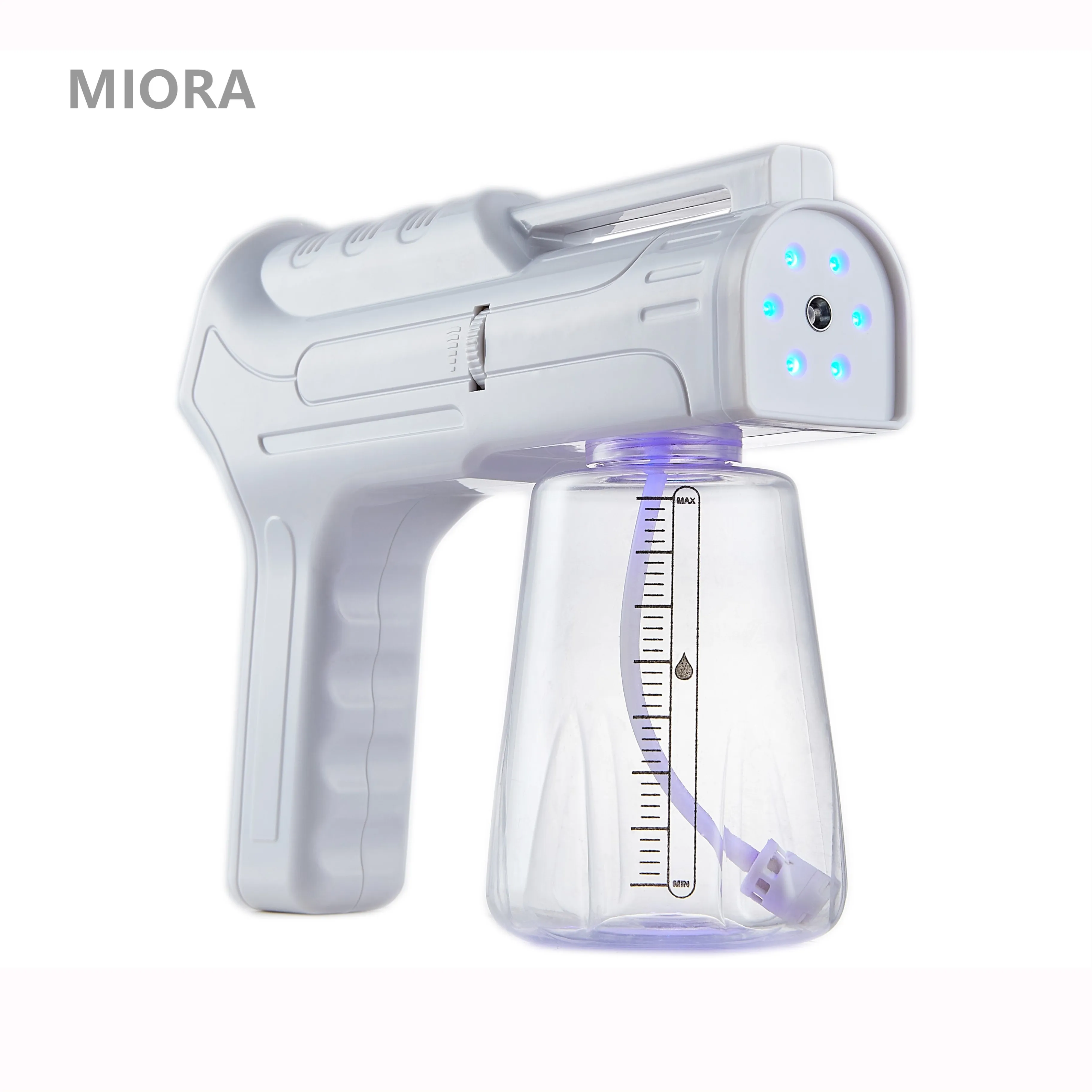 
in stock sanitizer gun battery disinfection sprayer handhold cordless spray gun nano steam gun 
