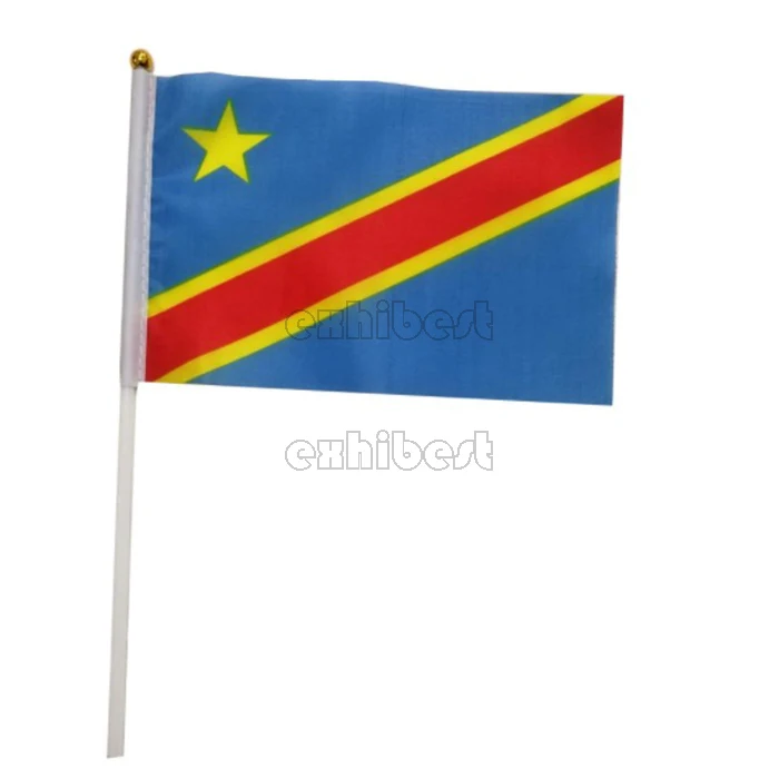 Customized Flags Mini Cheap Custom Printed Hand Held Flag Hand Waving Flag