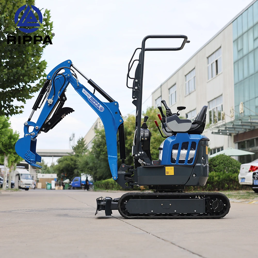 Wholesale 1.3 Ton Mini Excavator from China New Crawler Excavators with Engine Motor Pump & Gear Small Digger Mini Bagger Sale