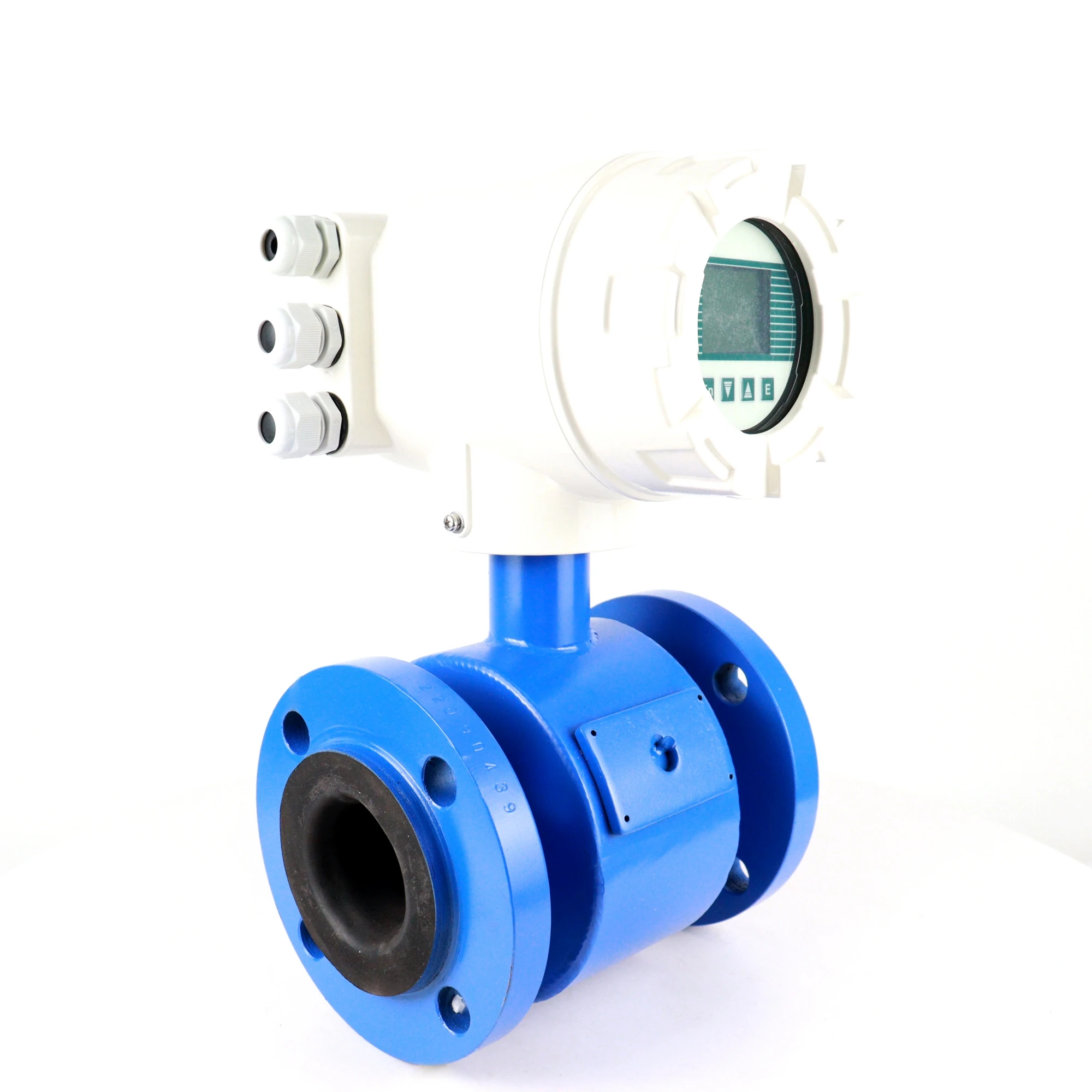 water connector pulse flow double direction rs485 4 inches industrial digital transmitter magnetic electromagnetic flow meter