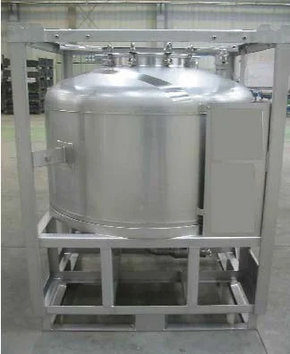 550 галлонов жидкий квадратный резервуар IBC с