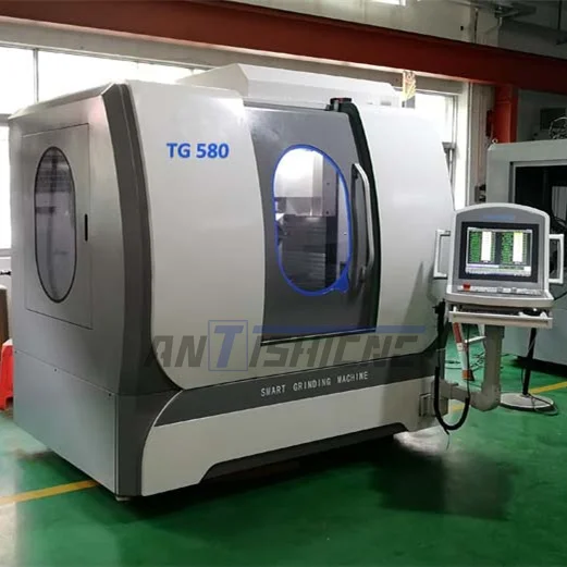 ANTISHICNC TG580 5 Axis CNC Tool Grinding Machines for Cutting Tools High Precision CNC Tool & Cutter Grinder for 3-32mm