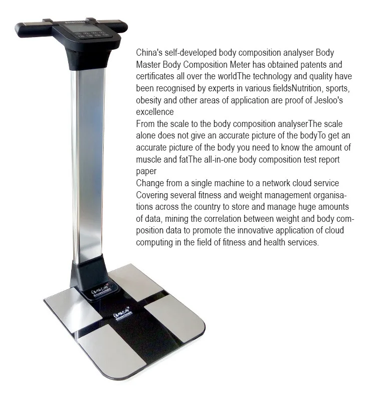 Best Home Fitness Center Intelligent Multifrequency Glass Body Fat Scale For Household Factory Price Professional Portable Human