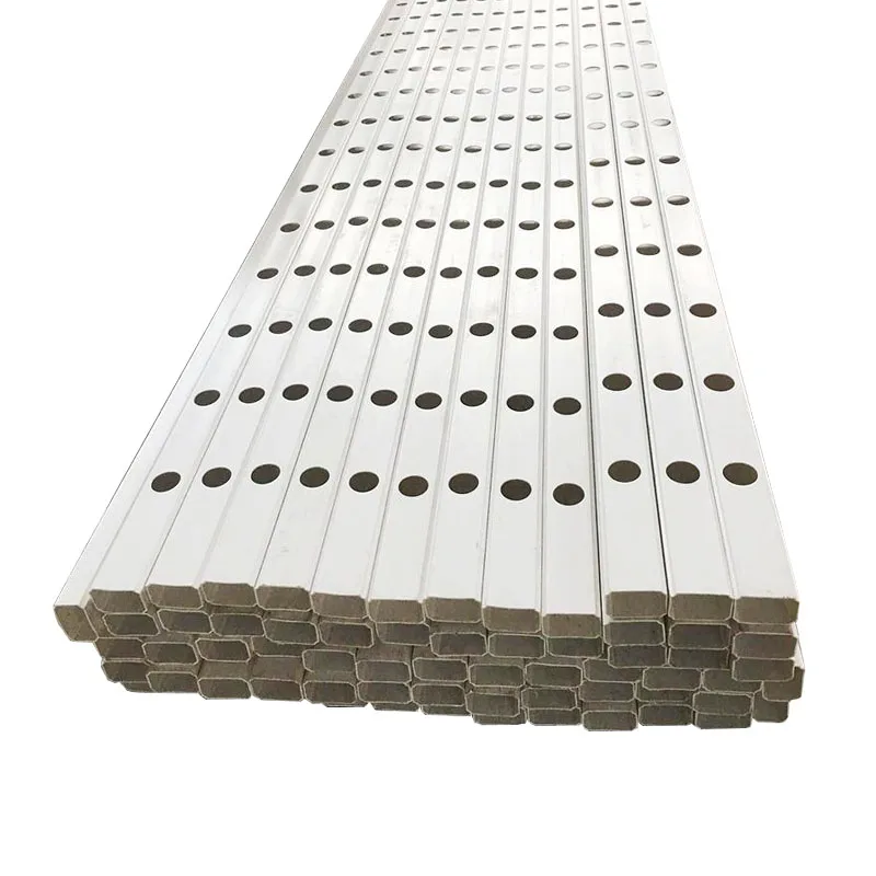 hydroponics square tube NFT Channel 200 to 68 MM Each with End Caps and Net pots