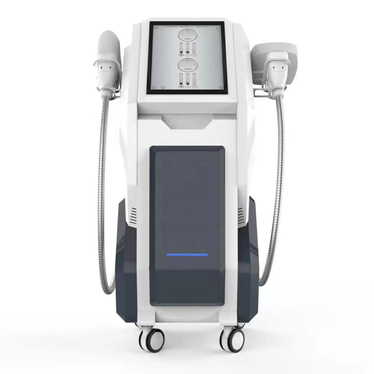 
Dual applicators for customized absolute treatments fat freezing cryo 360 degree machine 