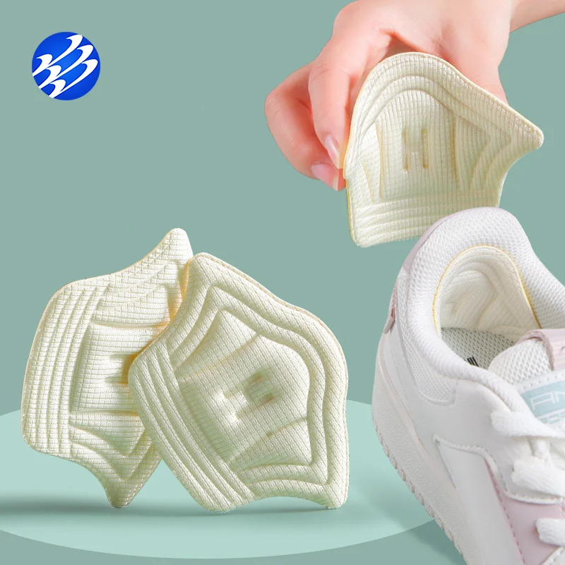 Shoe Pad Foot Heel Cushion Pads Sports Shoes Adjustable Antiwear feet Inserts Insoles Heel Protector Sticker