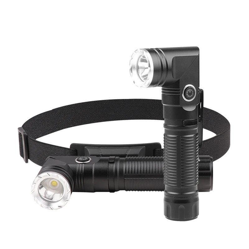 Factory Wholesale Most Powerful Portable Mini Flashlight XPG Led Headlamp Powerful use 18650 Battery Outdoor Camping Headlight