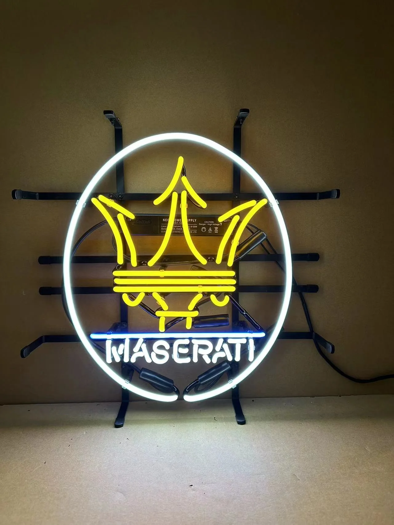Neon Signs for Wall Decor inin Mustangs Sign Light Man Cave Bar Pub Beer Gift Lamp Neon Glass Tubing