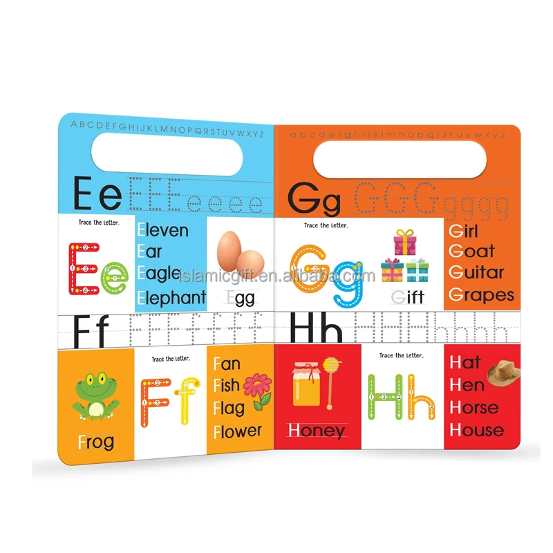 Capital and Small Letters My Big Wipe and Clean Writing Book of Alphabet for Kids