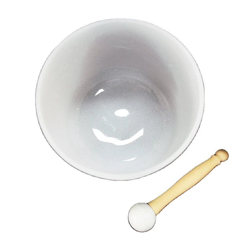 Factory Price Cheap Singing Bowls Wholesale Chakra Quartz Crystal Singing Bowl Set Sound Healing Klangschalenset