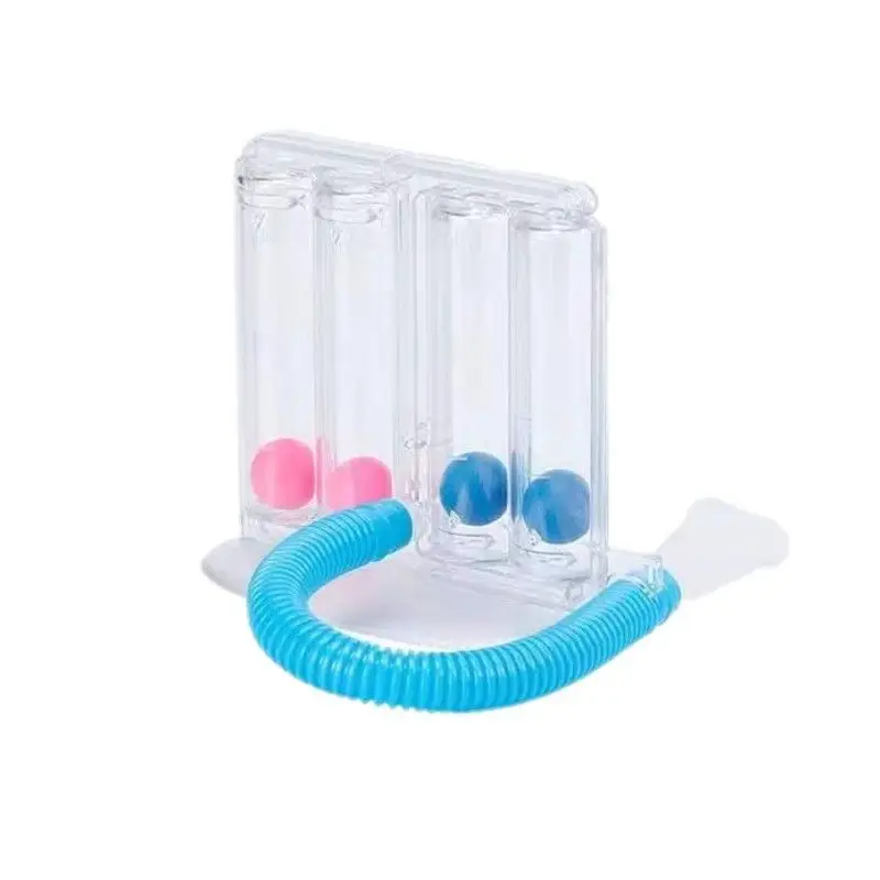 Breathing Exercise Incentive Spirometer For Retrain Lungs Respiratory Breath Training