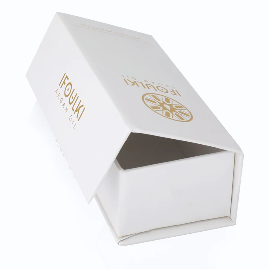 OEM Mini White Custom Design Logo Recycle EVA Insert Candy Chocolate Folding Magnetic Paper Box Thank You Wedding Birthday