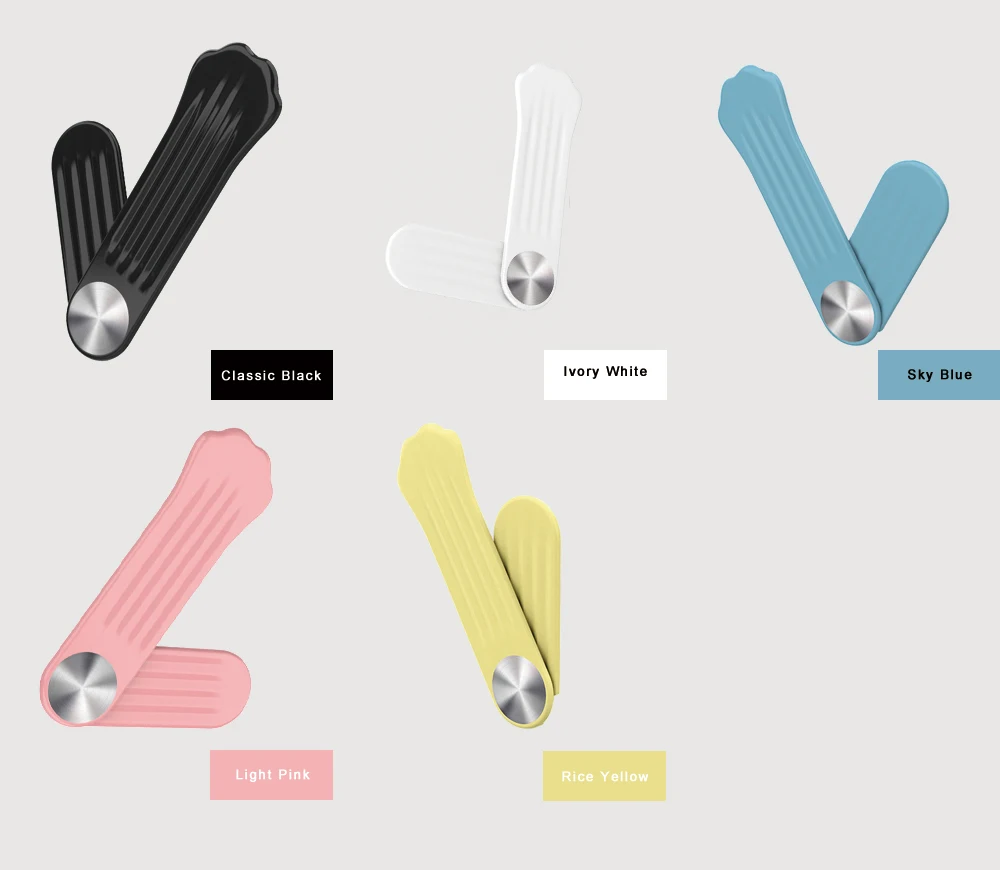 Aluminum Side Mount Clip on Monitor Laptop Expansion Bracket Phone Stand Magnetic Suction Mobile Phone Holder