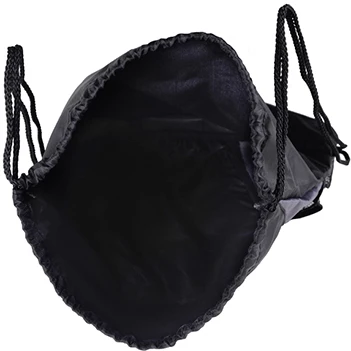 Inexpensive Cinchpack with Two Pockets canvas drawstring bag