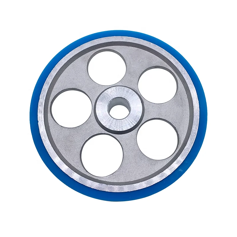 10 pcs Brand New Durable Nylon Silicone Conveyor Wheel for Profile Wrapping Machine