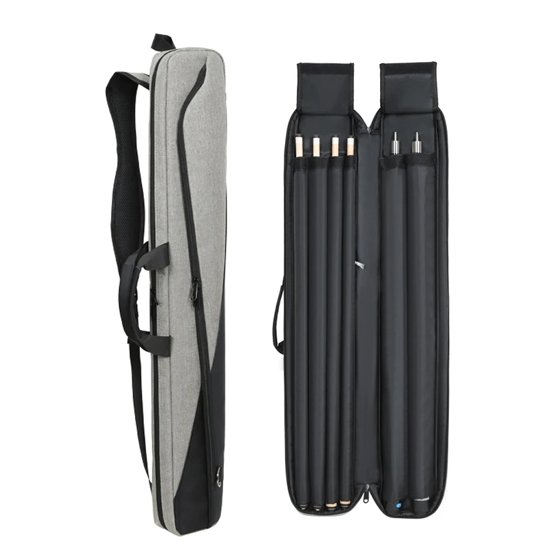 Custom Thickened Oxford Soft Shoulder Crossbody Bag Portable Large Capacity Waterproof Cue Cases Snooker Billiards Pool