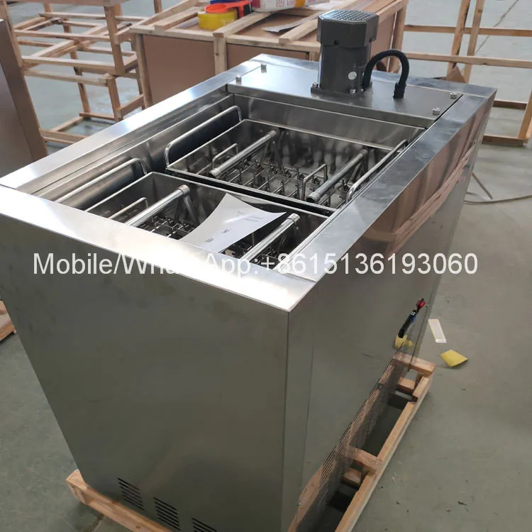 Small refrigerant fluid ice lolly making lollipop popcicle machine