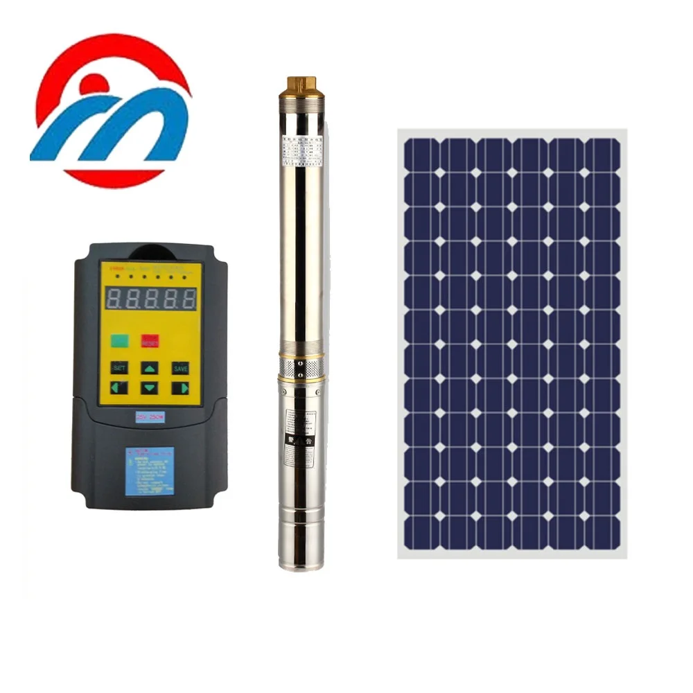 solar energy pumps 4 inch deep well pumps borehole submersible water pump for drip Irrigation