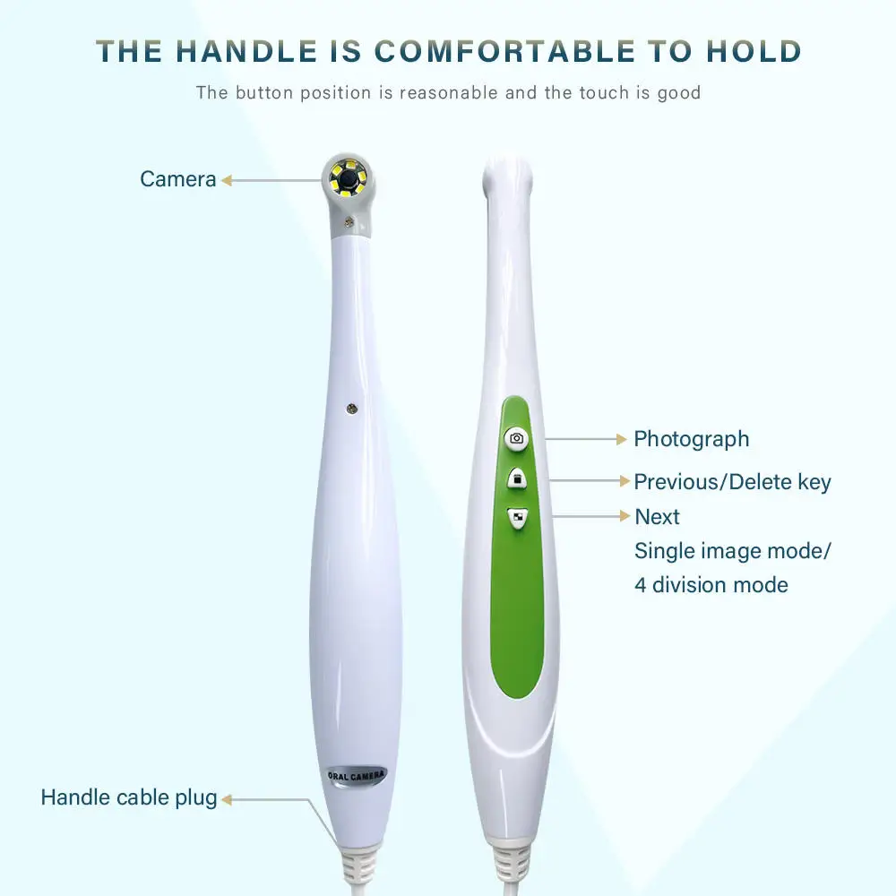 CE Approved WIFI Type Dental Intra Oral Camera 17 Inch Electronic Endoscopes 18 Million Pixels Medical Equipment Oral Tools
