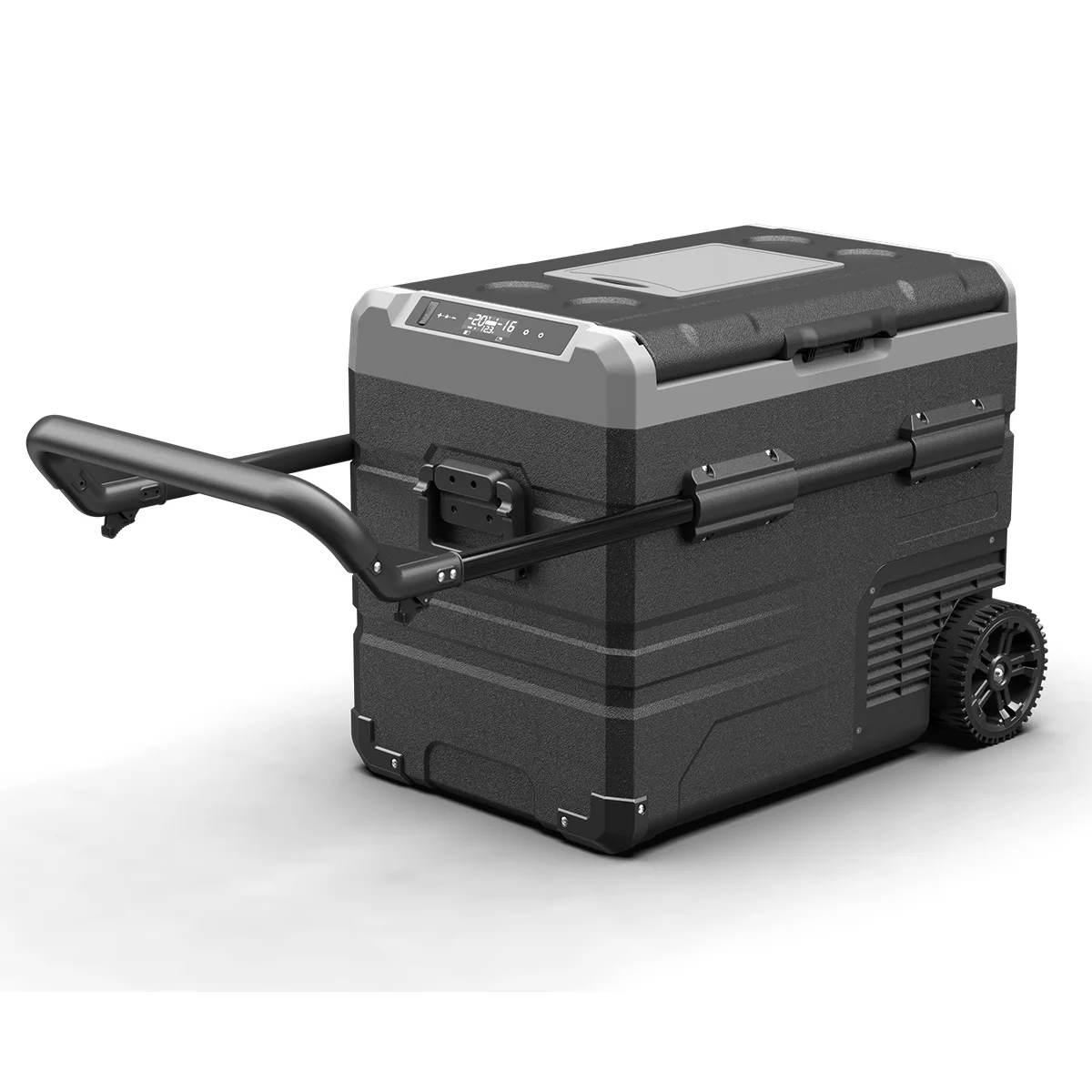 TDW60 car refrigerator compressor cooler box electric 12v refrigeration portable dual zone camping fridge car home dual use