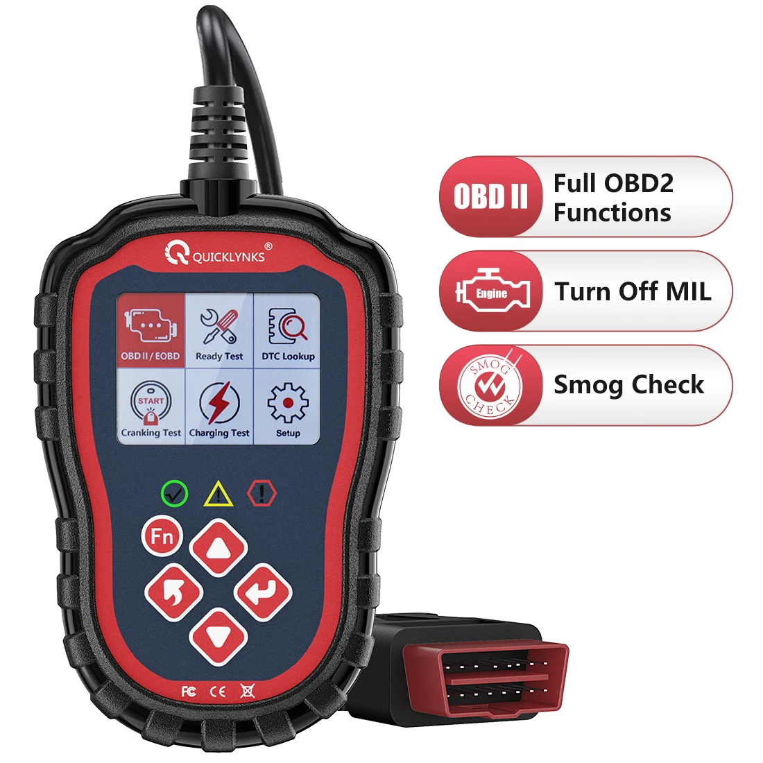 Новый автомобильный диагностический инструмент сканер двигателя OBD2 высококачественный Многофункциональный для всех автомобилей Quicklynks T41