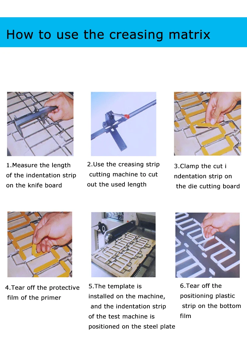  Wholesale Creasing Matrix Adhesive Die Cutting For