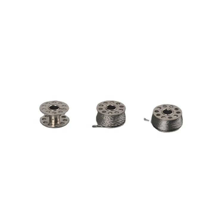 Flexible bobbin packaging 275/2 resistance 14.5Ohms/m anti-static stainless steel metal sewing thread