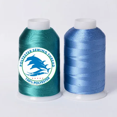 
Factory Price Hot Sale Wholesaler Filament Yarn 120D/2 4000Yard Embroidery Thread Polyester 